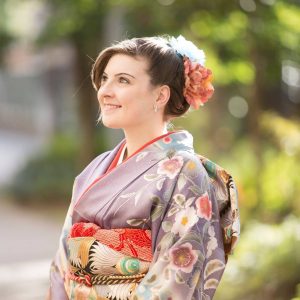 Taylor Sadler in Kimono