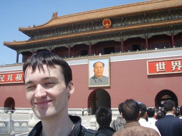 Nick Stember in China, 2007